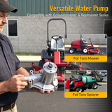 Water Pump 107-9089 104-4885 108-4426 for Toro Groundsmaster 3280-D 3400 7200 Reelmaster 3100-D 5400D