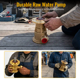 JPR-NL20IP JMP Marine Northern Lights Generator Raw Water Pump Replacement
