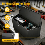 36"X12"X12" Anhängerdeichselbox mit Schloss und Schlüsseln, Karbonstahl, strapazierfähig, für den Einsatz