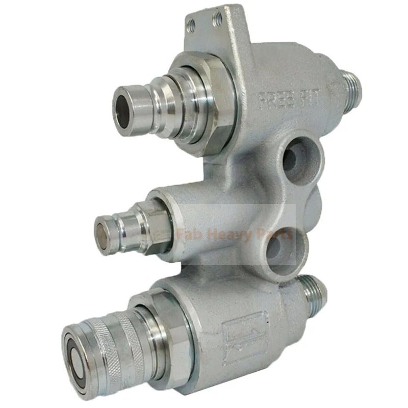 4BD4FHI 46mm Hydraulic Coupler Block 6678076 Aftermarket Replacement For Bobcat S175 S205 S250 - Fab Heavy Parts