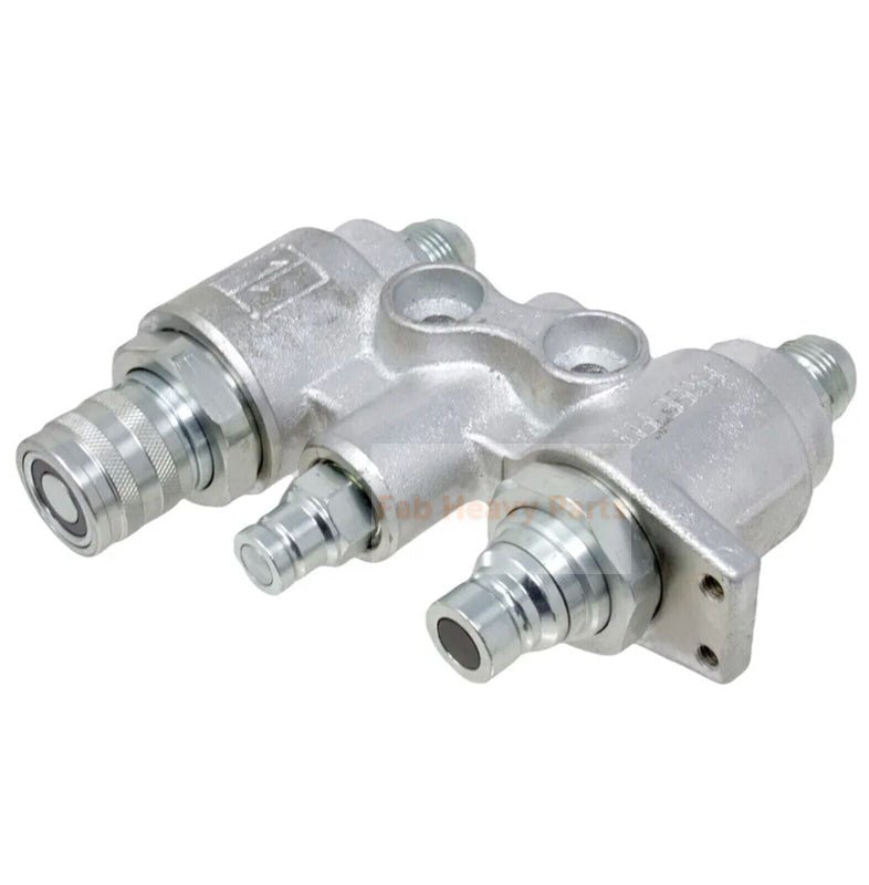 4BD4FHI 46mm Hydraulic Coupler Block 6678076 Aftermarket Replacement For Bobcat S175 S205 S250 - Fab Heavy Parts