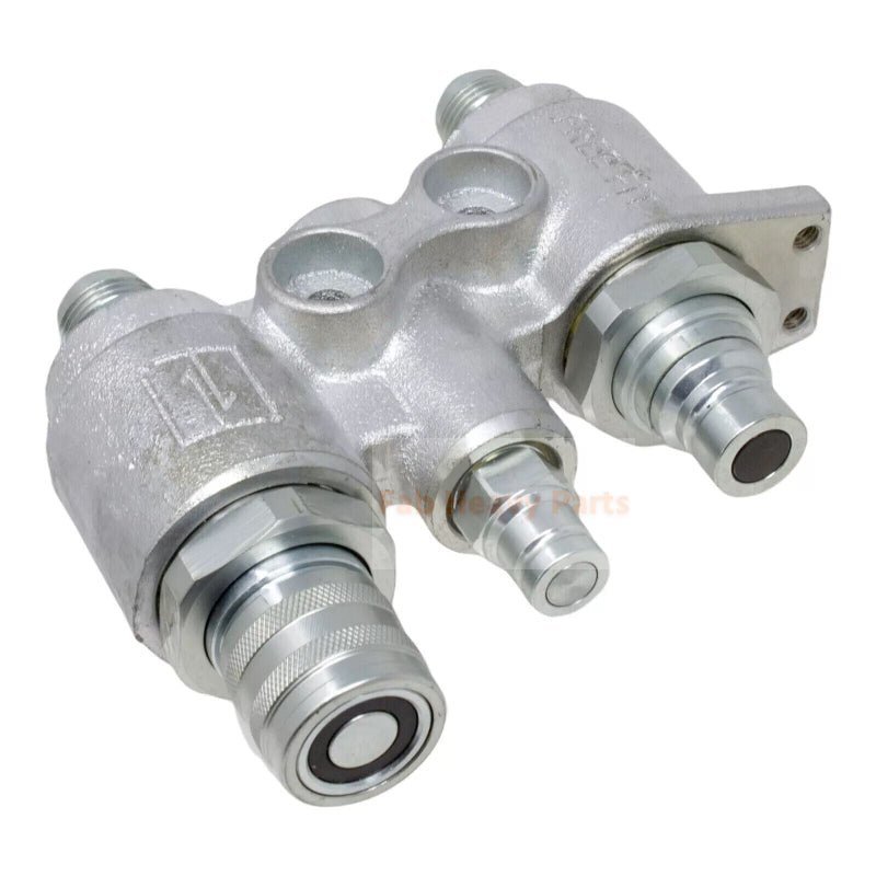 4BD4FHI 46mm Hydraulic Coupler Block 6678076 Aftermarket Replacement For Bobcat S175 S205 S250 - Fab Heavy Parts