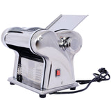 Electric Pasta Maker Dough Roller Cutter Thickness Adjustable Stainless Steel 110V 135W 2 Blades Type