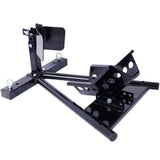 Motorcycle Front Tire Motorbike Chock for 17"-21" Wheels Locking Adjusting Stand--Black