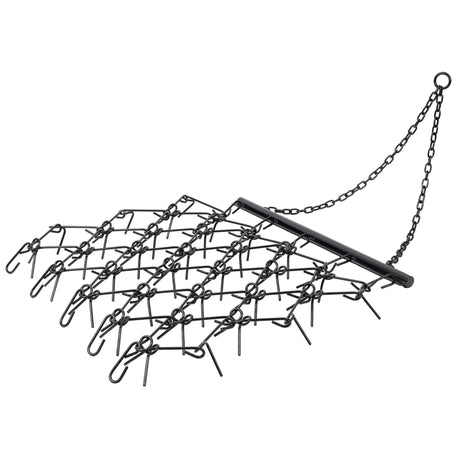 4FT Heavy-Duty Steel Drag Harrow Field Leveling Chain Rake for ATV UTV Compact Utility Tractor - Fab Heavy Parts