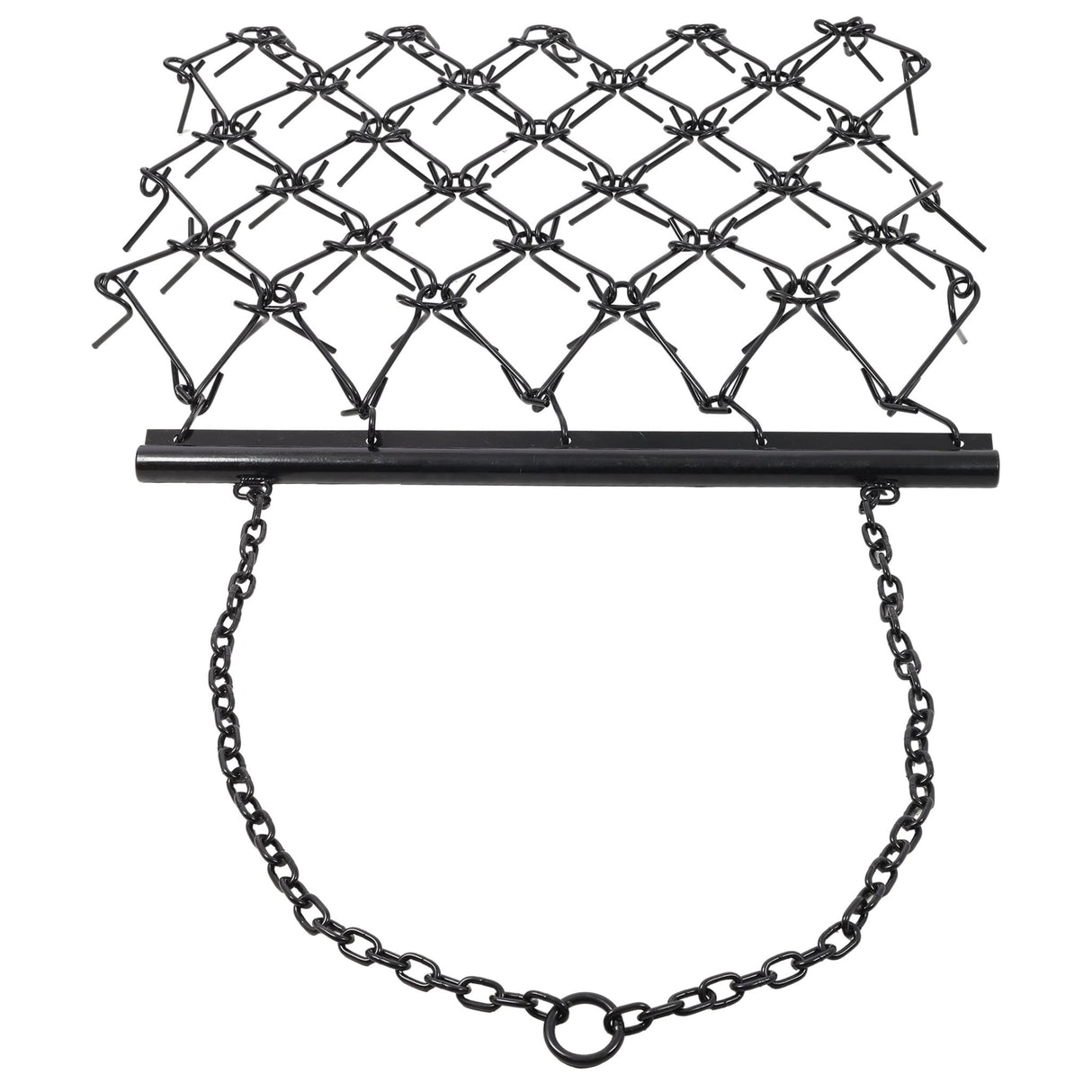 4FT Heavy-Duty Steel Drag Harrow Field Leveling Chain Rake for ATV UTV Compact Utility Tractor - Fab Heavy Parts
