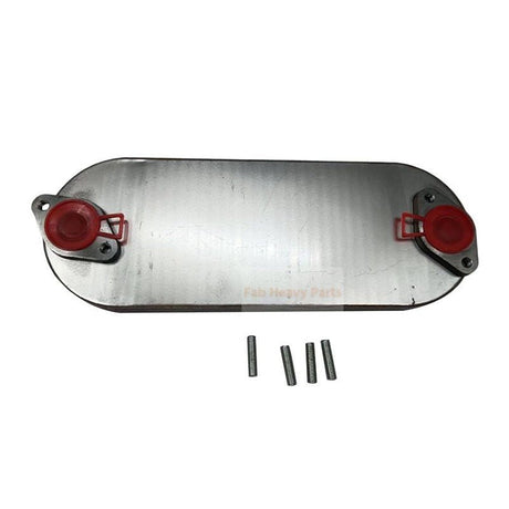 4P Oil Cooler Core 8973341001 for Isuzu Engine 4HK1 4HE1 Fits for John Deere Excavator 225DLC 220DW 245GLC 230GW 190GW 190DW - Fab Heavy Parts