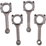 4PCS Connecting Rod MD193027 Fits for Mitsubishi Engine 4G63 4G64 G63B G64B
