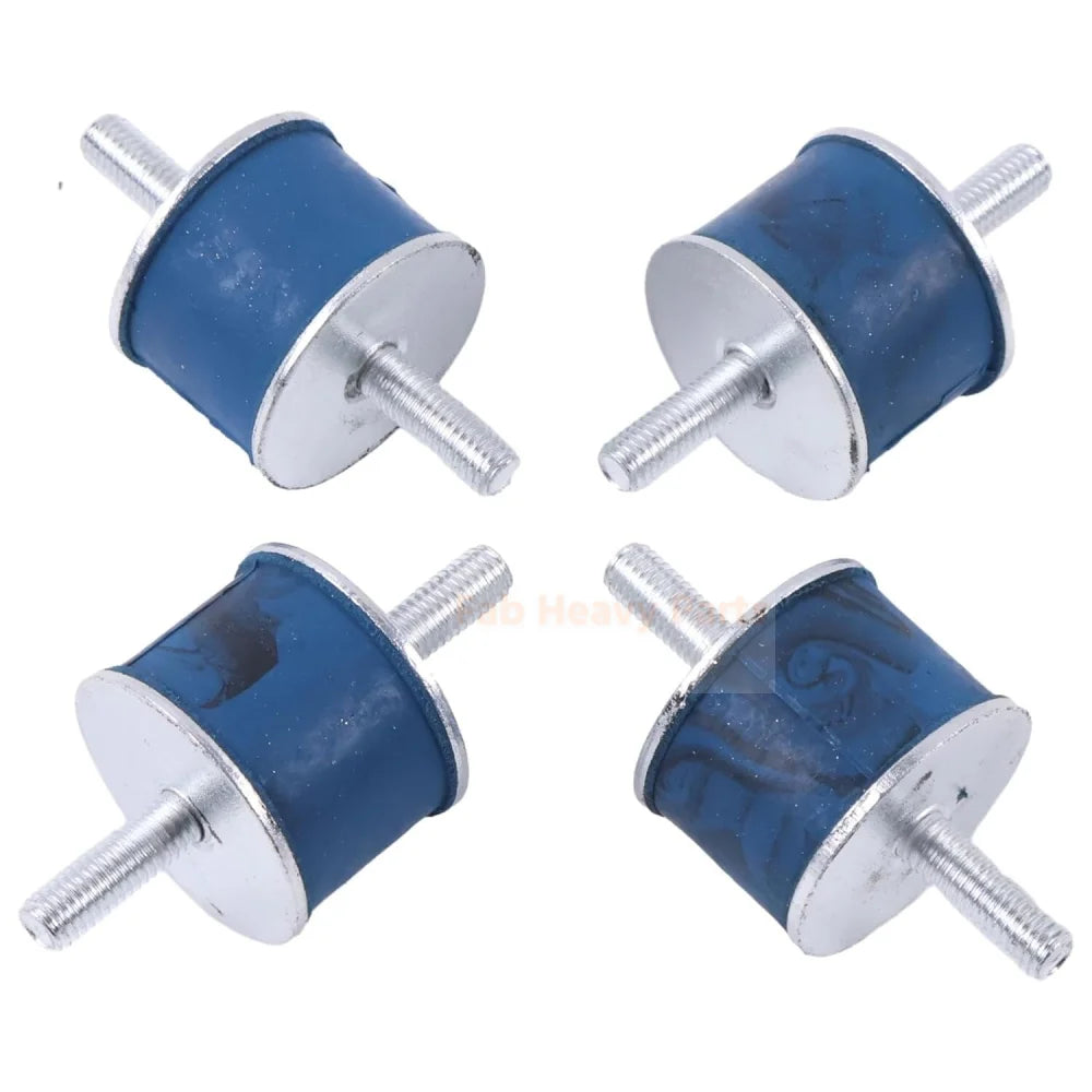 4PCS Cushions 2030356340 203-03-56340 Fits for Komatsu Excavator PC100-5 PC100-5C PC100-5S PC100-5Z PC100L-5 PC120-5 PC120-5C PC120-5K PC120-5M