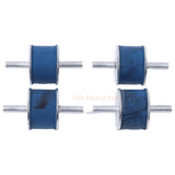 4PCS Cushions 2030356340 203-03-56340 Fits for Komatsu Excavator PC100-5 PC100-5C PC100-5S PC100-5Z PC100L-5 PC120-5 PC120-5C PC120-5K PC120-5M