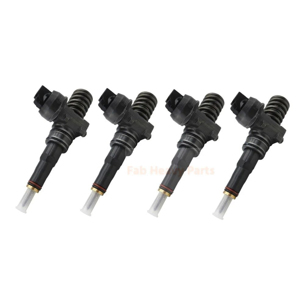 4PCS Fuel Injector 038130079NX Fits for Volkswagen Golf Jetta Wagon 1.9L 2004 - 2006 - Fab Heavy Parts