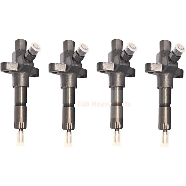 4PCS Fuel Injector 105160 - 4480 8971348420 Fits for Isuzu Engine 4BG1 for Hitachi Excavator EX100WD - 3C EX150LC - 5 Loader LX80 - 5 - Fab Heavy Parts