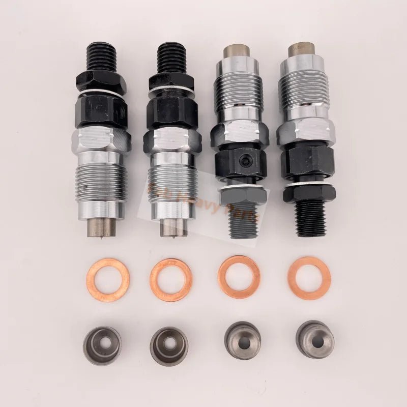 4PCS Fuel Injector 16419 - 53900 16419 - 53905 for Kubota Engine V2003 V2403 - Fab Heavy Parts