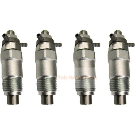 4PCS Fuel Injector 6201 - 12 - 3110 6201123110 Fits for Komatsu 3D95S - Fab Heavy Parts