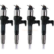 4PCS Fuel injector 7024332 7485369 Fits for Kubota V3800 Engine Aftermarket Replacement for Bobcat Loader A770 S750 S770 S850 T750 T770 T870 - Fab Heavy Parts
