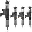 4PCS Fuel Injector 97780100 97329703 9709500 - 547 095000 - 5470 095000 - 5471 8 - 97329703 - 1 Fits for Isuzu N - Series NQR NPR NPR - HD 2001 2002 2003 2004 2005 2006 2007 4HK1 5.2L Engine - Fab Heavy Parts