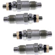 4PCS Fuel Injector Assembly 093500 - 1800 23600 - 56011 093500 - 1810 23600 - 48011 0935001800 2360056011 0935001810 2360048011 Fits for Toyota 2B/B 2J/2H - Fab Heavy Parts
