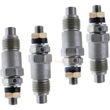 4PCS Fuel Injector Assembly 093500 - 1800 23600 - 56011 093500 - 1810 23600 - 48011 0935001800 2360056011 0935001810 2360048011 Fits for Toyota 2B/B 2J/2H - Fab Heavy Parts
