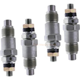4PCS Fuel Injector Assembly 093500-1800 23600-56011 093500-1810 23600-48011 0935001800 2360056011 0935001810 2360048011 Fits for Toyota 2B/B 2J/2H