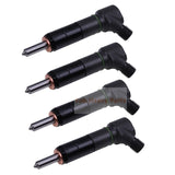 4PCS Fuel Injector RE529390B Fits for John Deere 2.4L 3.0L 4024 5030 4024HF285