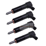 4PCS Fuel Injector RE529390B Fits for John Deere 2.4L 3.0L 4024 5030 4024HF285 - Fab Heavy Parts