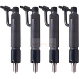 4PCS Fuel Injector YM729103 - 53100 Fits for Komatsu Engine 4D88E - 3C Loader SK815 - 5 SK820 - 5 Excavator PC50UU - Fab Heavy Parts