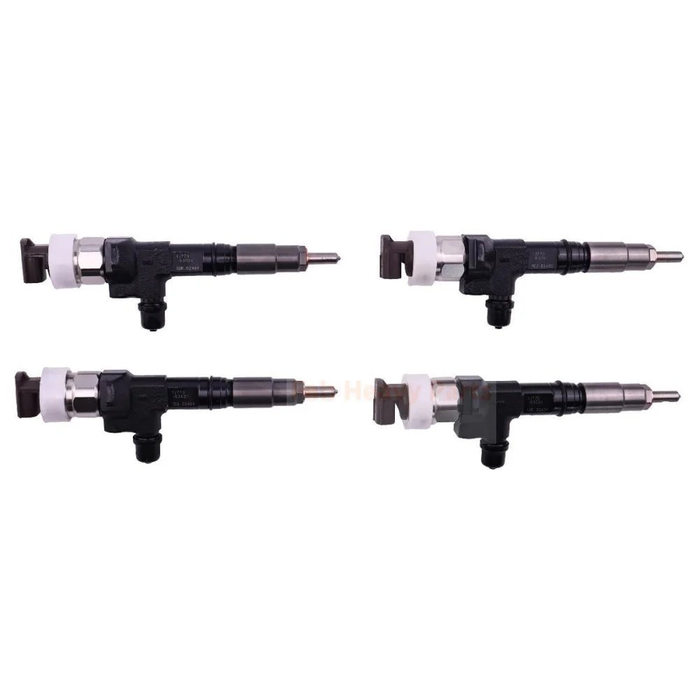 4PCS Fuel Injectors 4362831 436 - 2831 Fits for Caterpillar C3.3B 236D 242D 246D 257D 259D 262D - Fab Heavy Parts