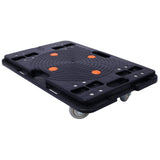 4Pcs Heavy Duty Interlocking Moving Dolly with 4 Wheels 23.6 x 15.7 Inch 330 Lbs Capacity Each Count - Fab Heavy Parts