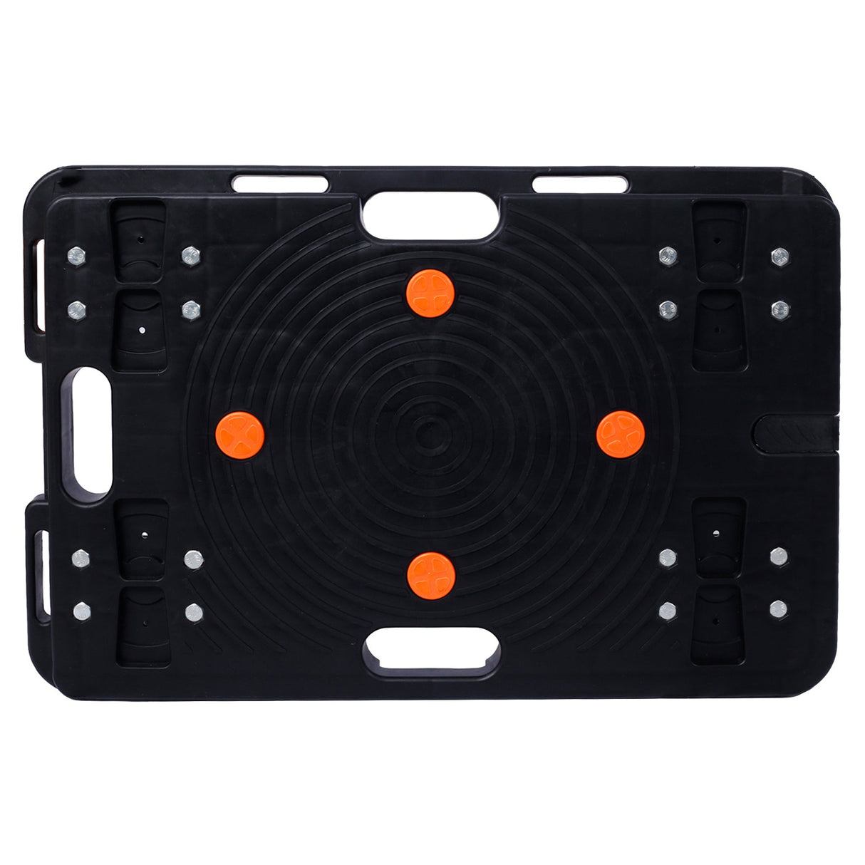 4Pcs Heavy Duty Interlocking Moving Dolly with 4 Wheels 23.6 x 15.7 Inch 330 Lbs Capacity Each Count - Fab Heavy Parts