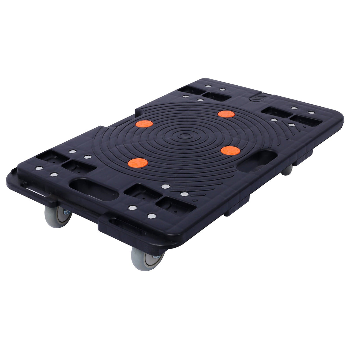 4Pcs Heavy Duty Interlocking Moving Dolly with 4 Wheels 23.6 x 15.7 Inch 330 Lbs Capacity Each Count - Fab Heavy Parts