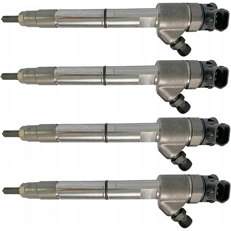 4Pcs New Fuel Injector 0445110581 0445110582 33800-2F600 Fits for Hyundai Kia D4HA 2.0L VGT EURO 6 - Fab Heavy Parts