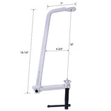 4Pcs Pack Bar Clamps Set Drop Forged Steel F Clamps 2 Pcs 12 inch x 3 inch+ 2Pcs 16 inch x 4 - 3/4" - Fab Heavy Parts