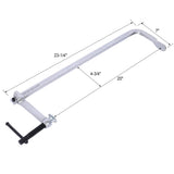 4Pcs Pack Bar Clamps Set Drop Forged Steel F Clamps 2Pcs 12 inch x 3inch+ 2Pcs 20 inch x 4 - 3/4" - Fab Heavy Parts