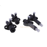 4Piece Fuel Injector 17/103800 Fits for Perkins Engine 6.354 4.248 4.236 JCB Loader 3CX 3C - 2 3CX - 2 3CX - 4 3D 4C 4C - 2 4CN - 2 - Fab Heavy Parts