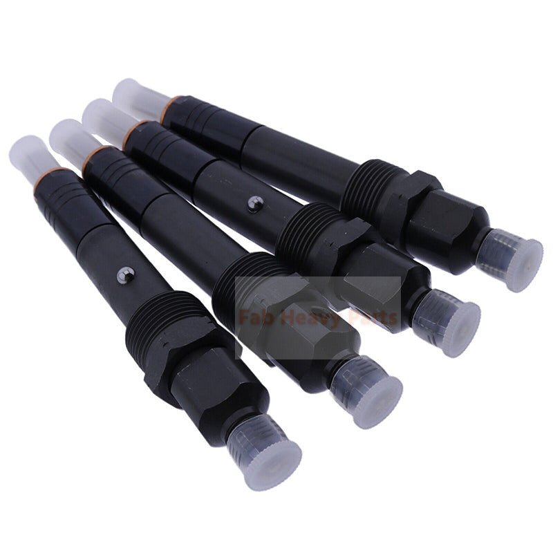 4Piece Fuel Injector 17/112200 Fits for Perkins Engine JCB Backhoe Loader 3CX 2CX 4CX - Fab Heavy Parts