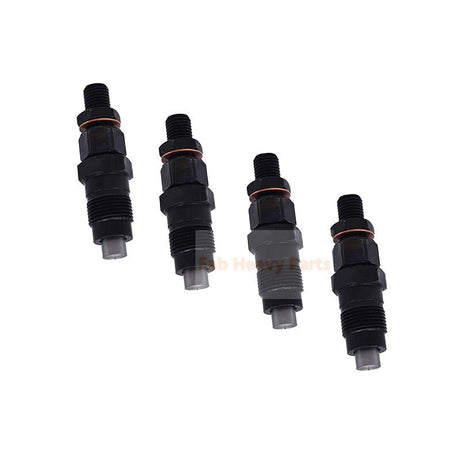 4Piece Fuel Injector 25 - 15191 - 00 Fits for Kubota V1505 Carrier CT4.91 Engine Supra Oasis Maxima - Fab Heavy Parts