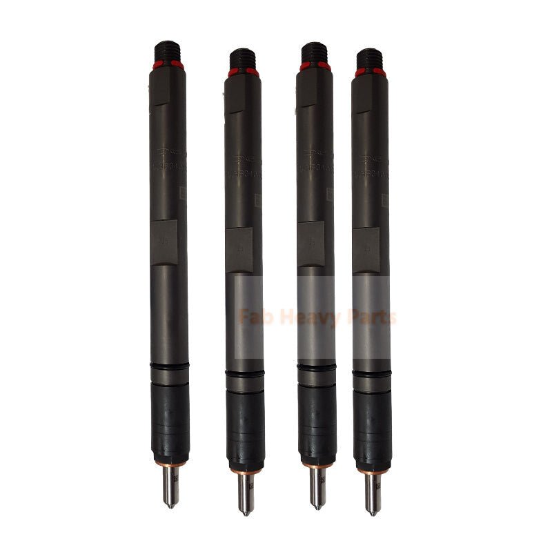 4Piece Fuel Injector 320/06529 Fits for JCB Dieselmax Engine Backhoe Loader 3CX 4CX - Fab Heavy Parts