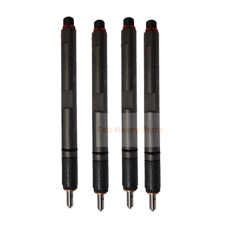 4Piece Fuel Injector 320/06529 Fits for JCB Dieselmax Engine Backhoe Loader 3CX 4CX - Fab Heavy Parts