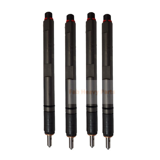 4Piece Fuel Injector 320/06529 Fits for JCB Dieselmax Engine Backhoe Loader 3CX 4CX - Fab Heavy Parts