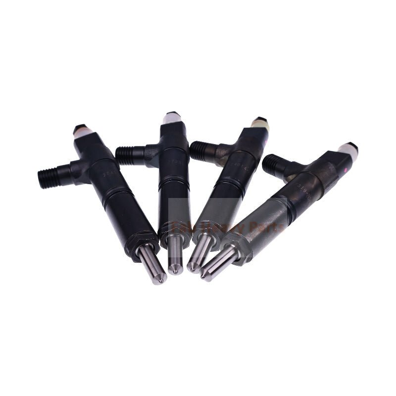 4Piece Fuel Injector 8980928210 8980928211 Fits for Isuzu 4LE1 4LE2 Engine Kobelco SK80CS - 2 SK75 - 8 New Holland E80BMSR E70BSR Excavator - Fab Heavy Parts