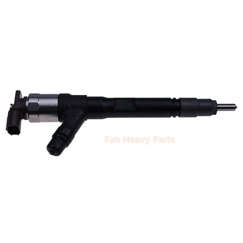 4Piece Fuel Injector 8981635241 Fits for Isuzu Engine 4LE2 Kobelco Excavator 75SR ACERA - Fab Heavy Parts