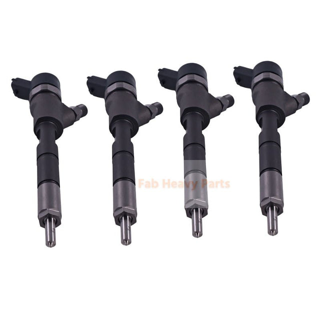 4PK Fuel Injectors 0445110307 6271 - 11 - 3100 4941109 Fits For Cummins Engine QSB 3.3 - Fab Heavy Parts