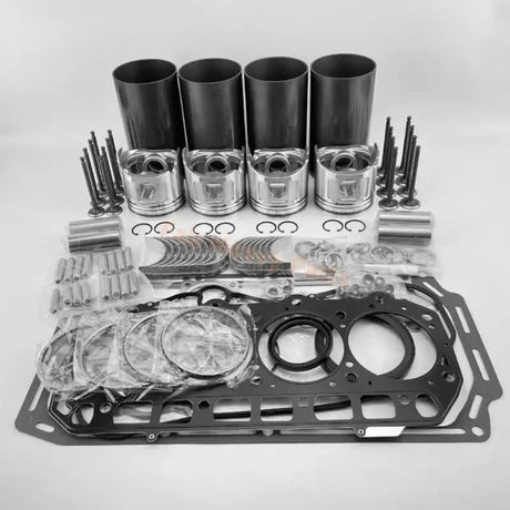 4TNV98 Fits Yanmar Fits Komatsu Engine Overhaul Rebuild Kit For Hitachi ZX60USB-3 Doosan DX60 Fits Komatsu PC80 - Fab Heavy Parts