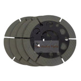4X Brake Disc 237021A1 Fits for Case 580L 580M 580SL 580SM 580SM+ 585G 586G 588G