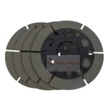4X Brake Disc 237021A1 Fits for Case 580L 580M 580SL 580SM 580SM+ 585G 586G 588G - Fab Heavy Parts