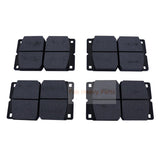 4x Brake Pad 477/01002 15/920396 Fits for JCB 2115 2125 2135 2170 3185 3190 3220 3230 - Fab Heavy Parts