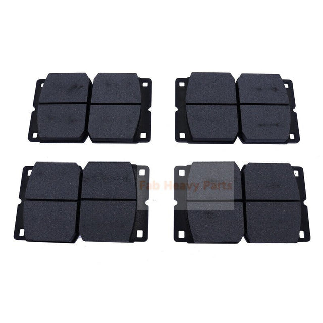 4x Brake Pad 477/01002 15/920396 Fits for JCB 2115 2125 2135 2170 3185 3190 3220 3230 - Fab Heavy Parts