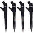 4X Fuel Injector 0445110248 504380470 Fits For Iveco F1CE0481F SOFIM8140.43 Engine - Fab Heavy Parts
