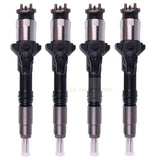 4X Fuel Injector 095000 - 6800 1J574 - 53050 1J574 - 53051 Fits for Kubota V3800 V3800DI - Fab Heavy Parts