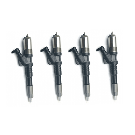 4X Fuel Injector 6205-11-3200 Fits for Komatsu S4D95LE-3A-2 S4D95LE-3A-2A - Fab Heavy Parts